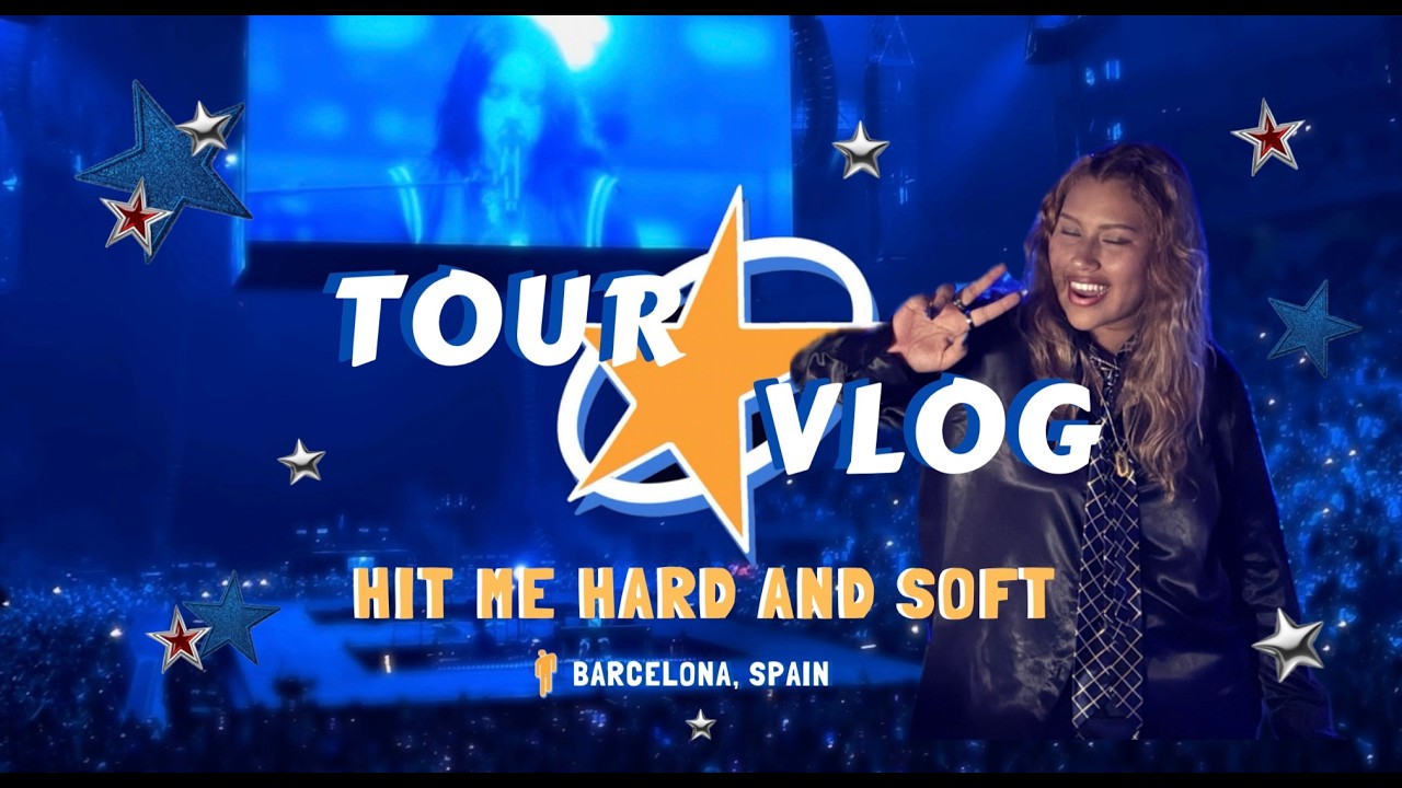 BILLIE HMHAS TOUR VLOG📍Barcelona N2 by mery