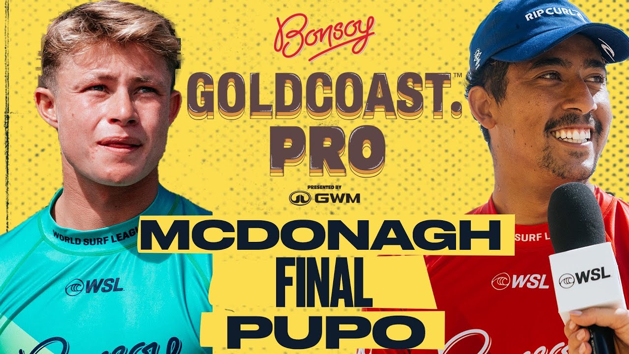 Mikey McDonagh vs Samuel Pupo | Bonsoy Gold Coast Pro presented by GWM - FINAL
