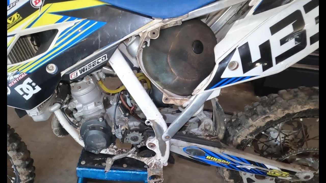 Husqvarna TC 85 Swingarm Bearings Wrecked