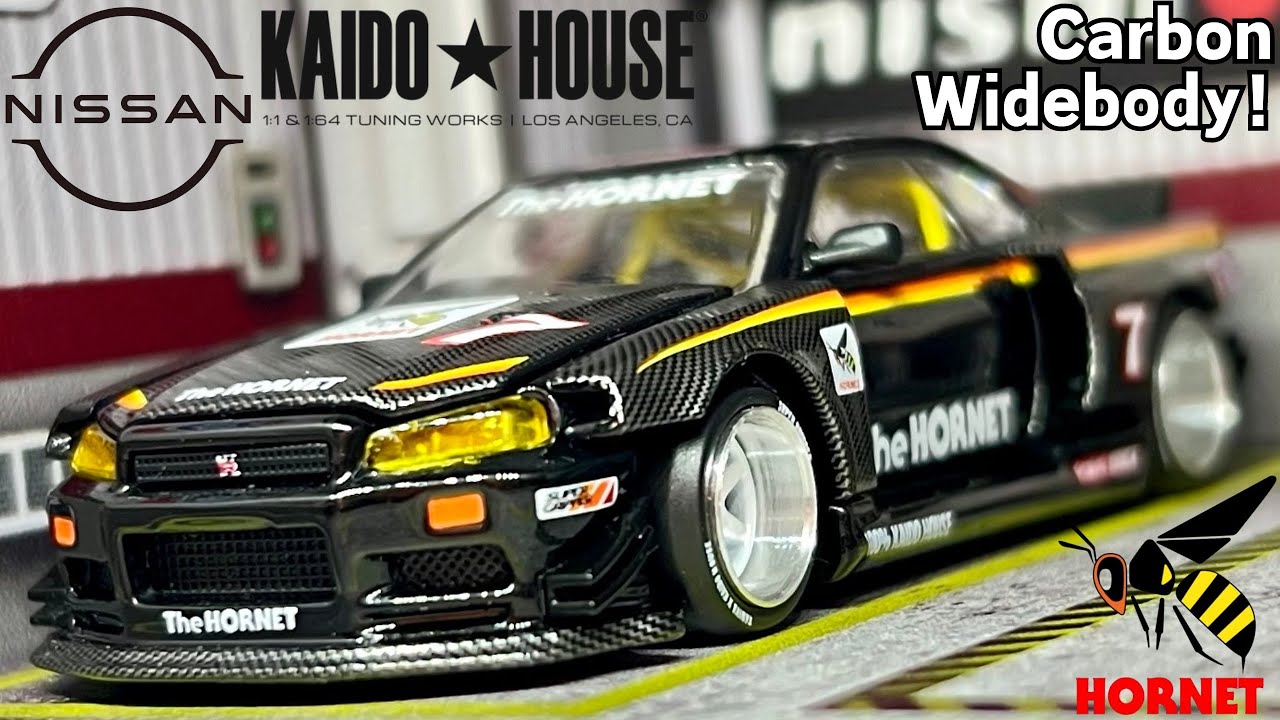 Unboxing Kaido House x Tamiya 2024 Nissan Skyline GTR R34 Kaido Works (The HORNET) | Review