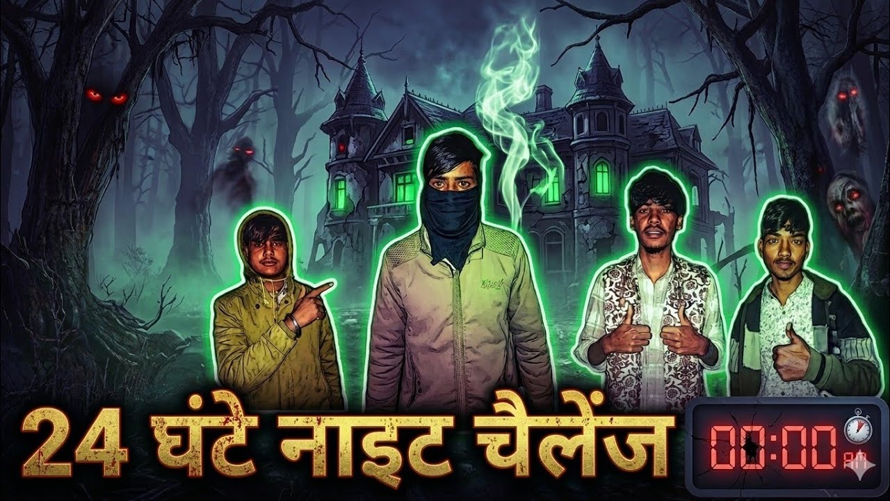 24 Ghante Night Challenge 🕜 Bal Bal Bacche Aaj To Ham 🥵👻