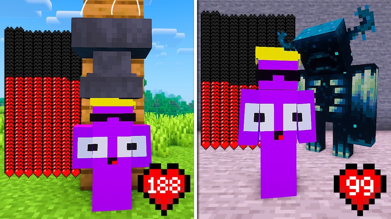 É POSSIVEL MORRER COM 200 CORAÇÕES NO MINECRAFT?!?!?!