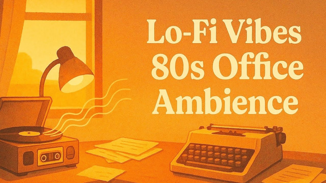  Back to the Office (1984) | 80s Lo-fi Work Vibes for Study , Focus & Relax # 80s#lofihiphop