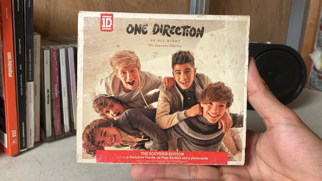 One Direction - UP ALL NIGHT (The Souvenir Edition) CD Unboxing [4K]