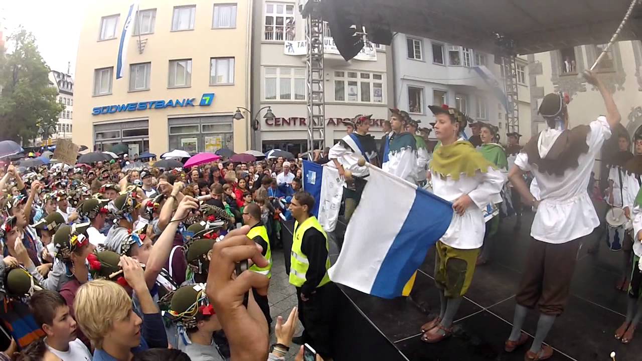 Rutenfest 2012 Antrommeln Marienplatz Freitag