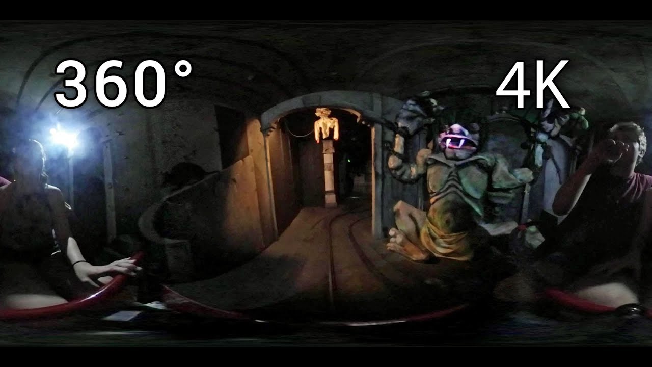 Haunted Mansion 360° on-ride 4K POV Knoebels Amusement Park
