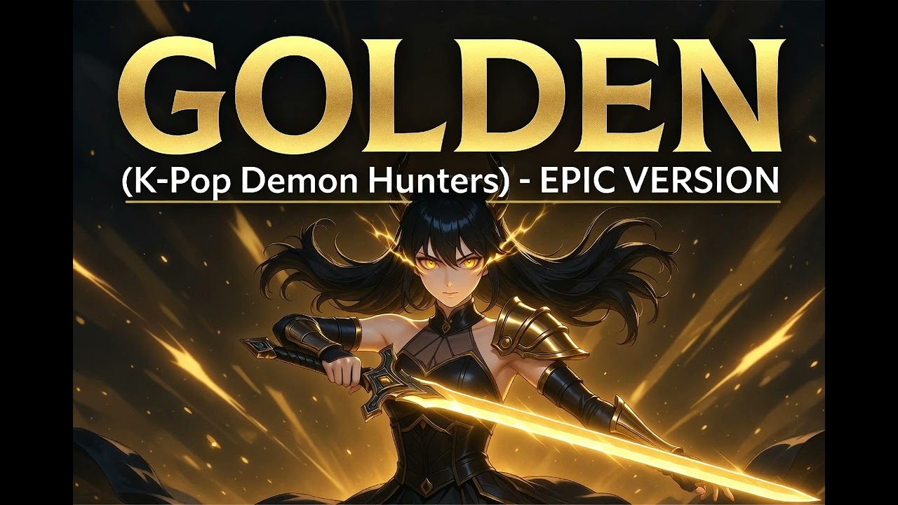 Huntrix - Golden - KPop Demon Hunters - EPIC VERSION #golden #hunting #kpopdemonhunters