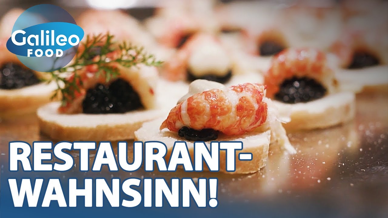 Roboter-Restaurant, Invasives Essen & Dinner in den Wolken?! | Galileo Food