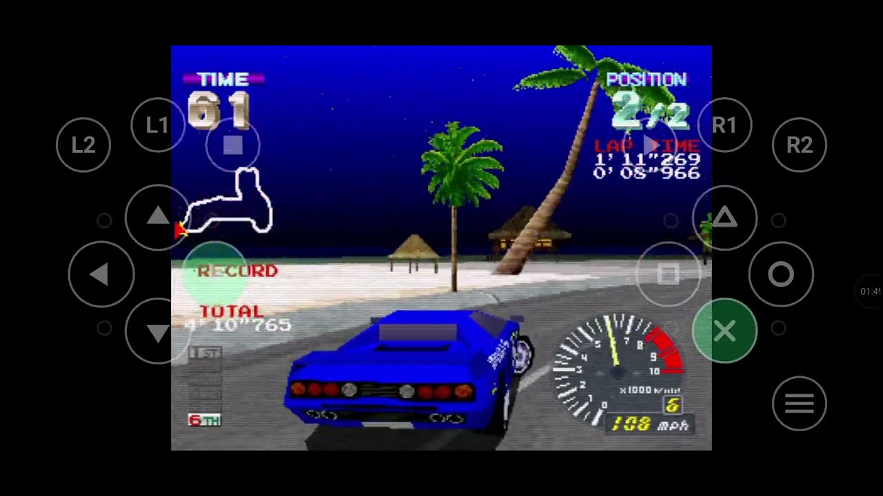 1993 Ridge Racer Revolution PlayStation 1 Title 