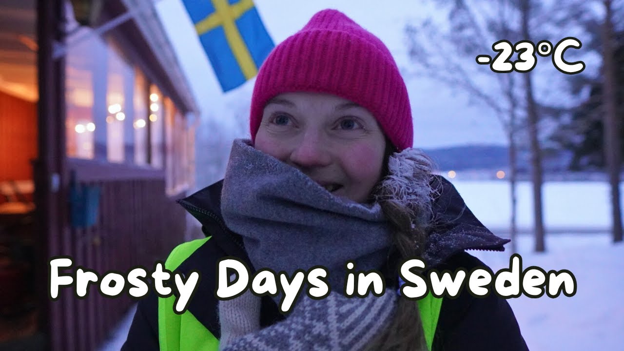 Frosty Days in Northern Sweden - My First Week Back in My New Home