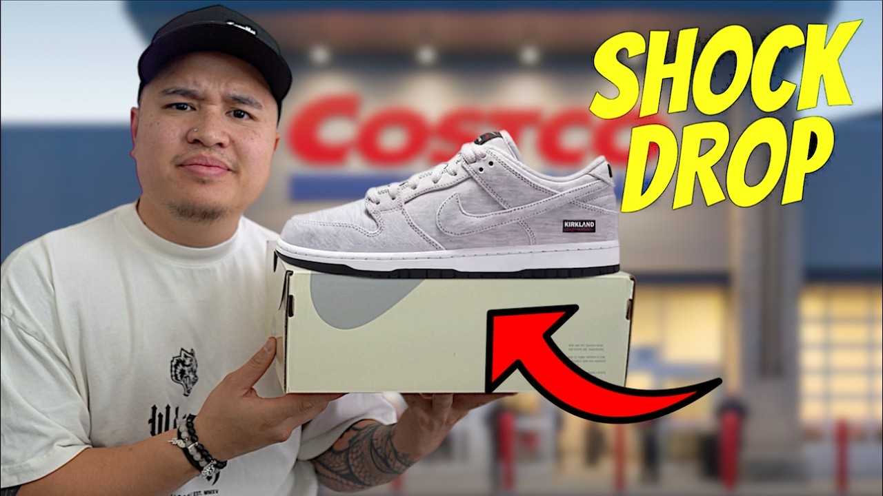 Настоящий шок! NIKE SB DUNK LOW KIRKLAND COSTCO