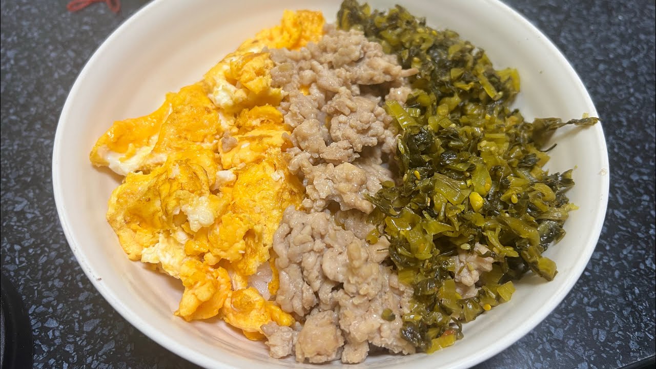 調理時間約10分?!!#2鶏ひき肉の3色丼