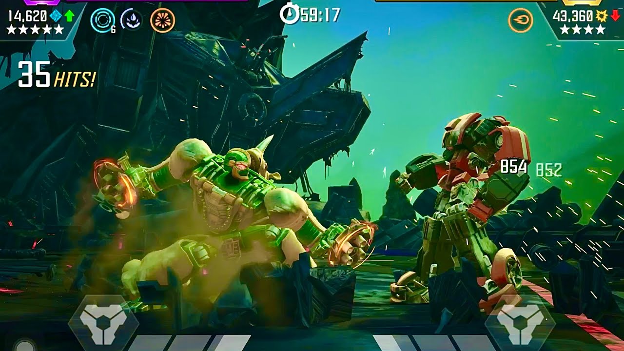 Rhinox vs Cliffjumper AM D85 — Transformers: Forged to Fight