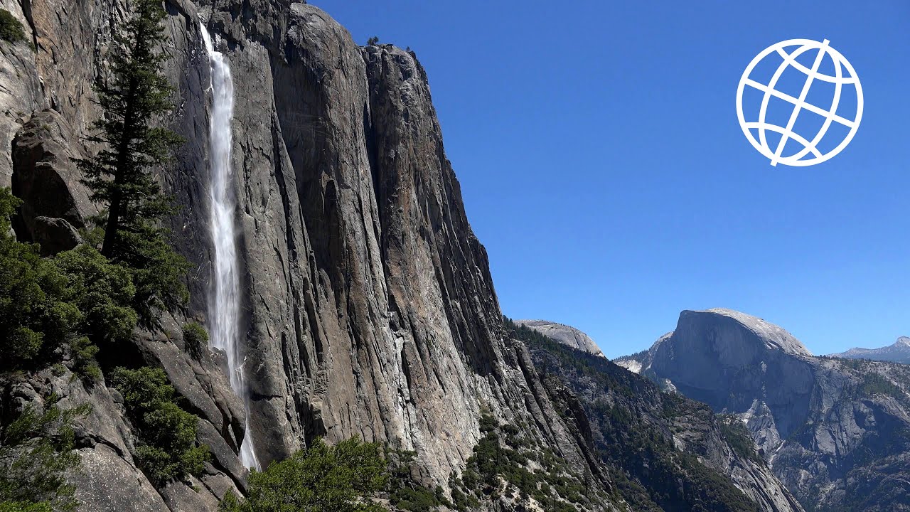 Yosemite Falls, Yosemite National Park, USA  [Amazing Places 4K]