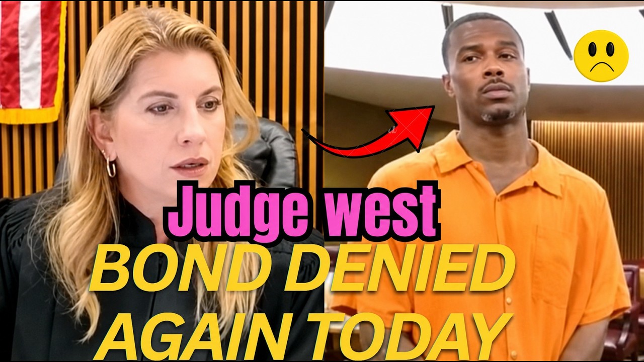 Judge West Denies Bond, Raises Bail After Repeat Felony Charges and Explosive Courtroom Warning Toda