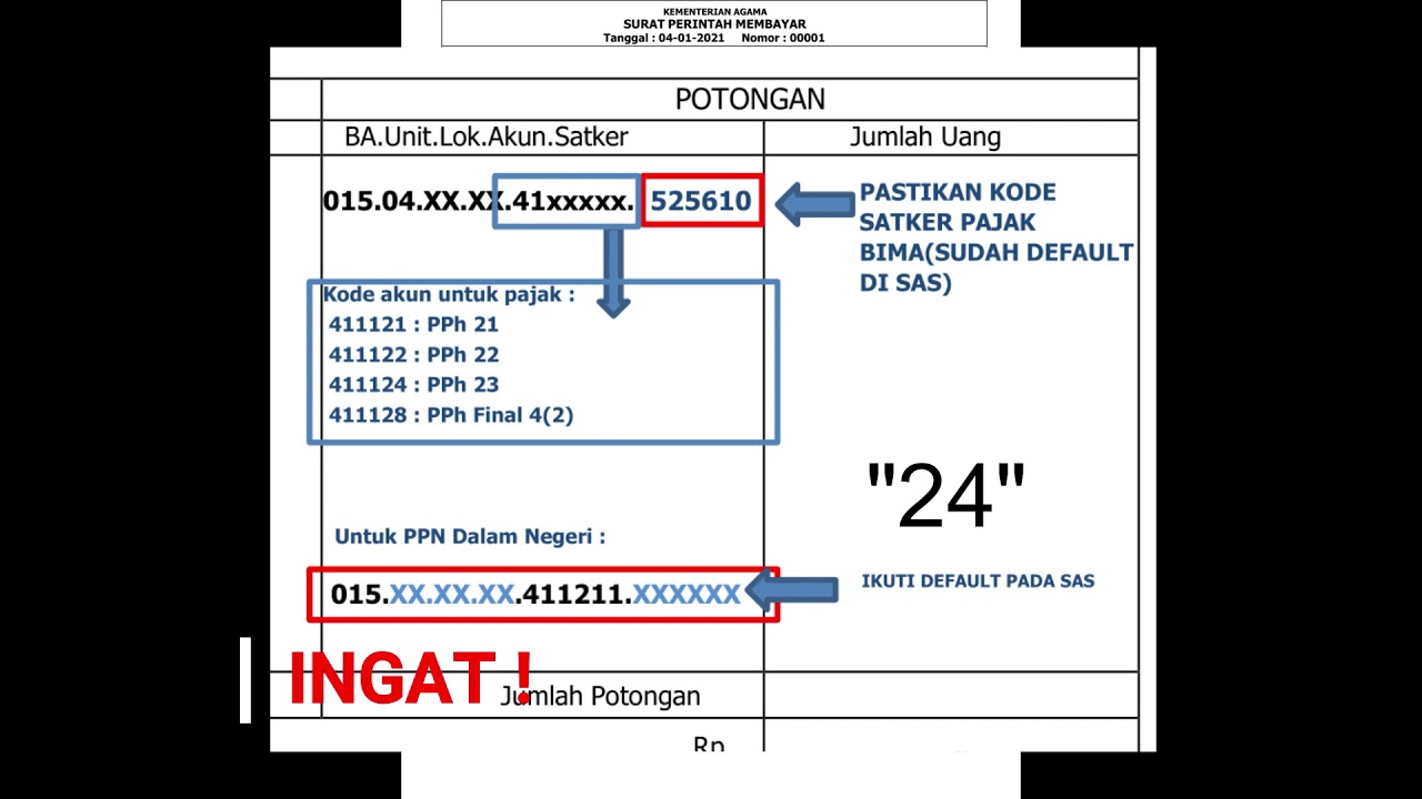 Tutorial Pengecekan SPM Ls Kontraktual dan Non Kontraktual