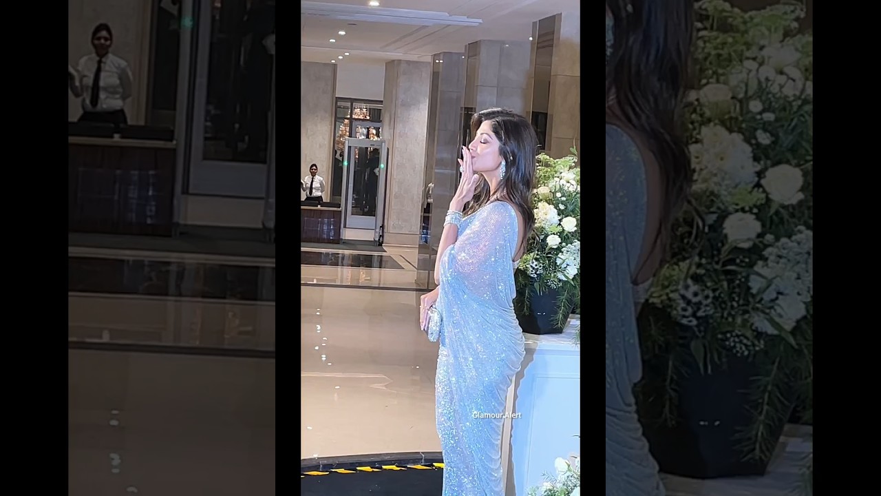 Shilpa Shetty looks gorgeous at Sid-Kiara Wedding reception ❤️