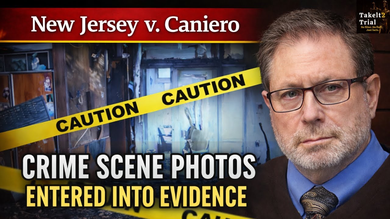 Crime Scene Photos Entered Into Evidence | New Jersey v. Paul Caniero