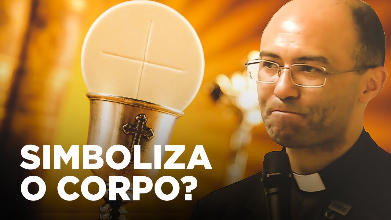 EUCARISTIA É OU SIMBOLIZA O CORPO DE CRISTO? | Em defesa da Fé com Pe. Françoá Ep. 13