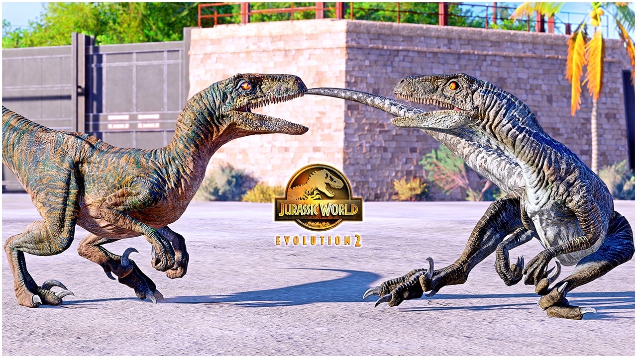Blue, Echo & Other Velociraptors All Perfect Animations & Interactions 🦖 Jurassic World Evolution 2