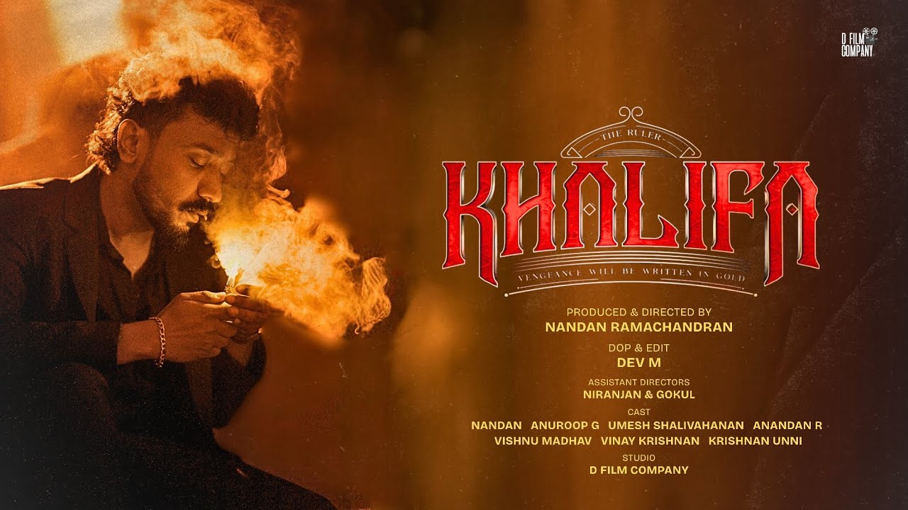 Khalifa Trailer Recreation | Nandan R | Anuroop | Umesh Shalivahanan | Dev M