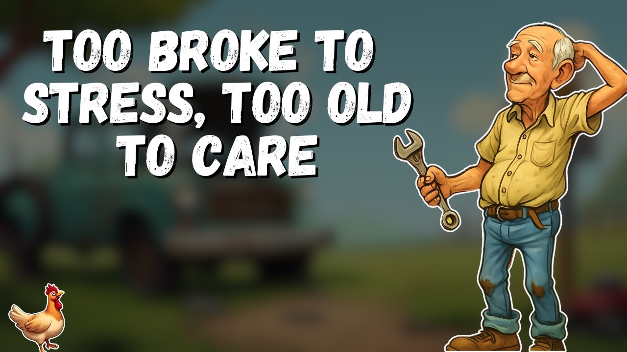 🎶 Too Broke to Stress, Too Old to Care | A Hilarious Country Ode to Shruggin’ It Off!