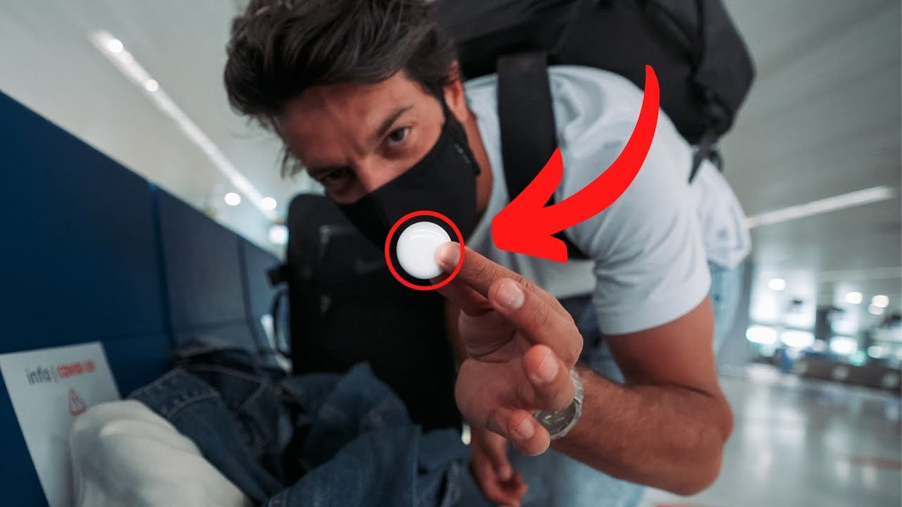 Probé el AIRTAG en un AVIÓN