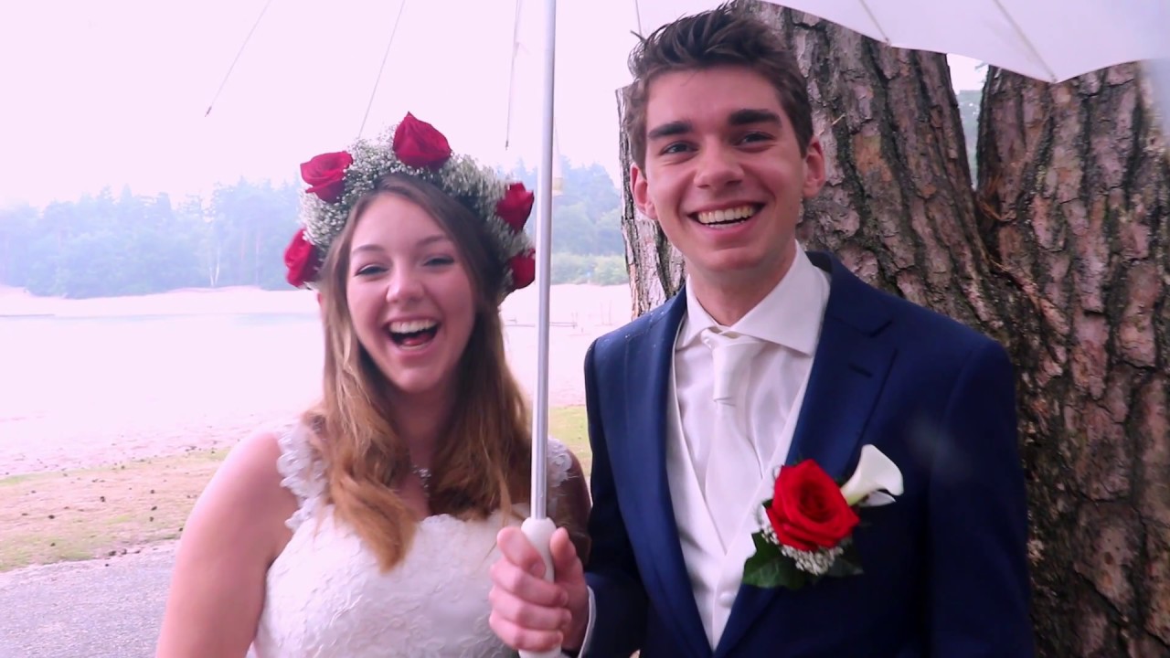 Korte impressie bruiloft van Arjan & Rhodé || door 📽Schakel Werkt