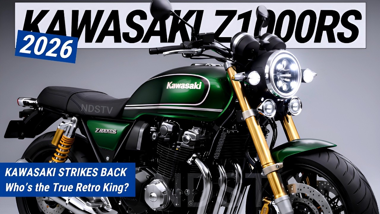 Это наконец-то случилось! Kawasaki Z1000RS 2026 против Honda CB1100RS — кто настоящий король ретро?