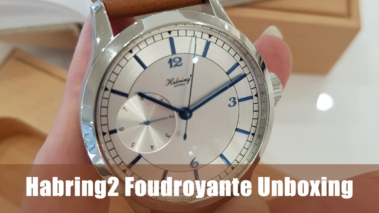 Habring2 Foudroyante watch - The unboxing