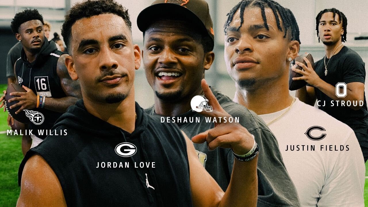 Quincy Avery trains Deshaun Watson, Justin Fields, Malik Willis, CJ Stroud and Jordan Love!