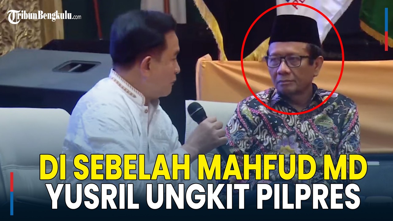 Depan Mahfud MD, Menko Yusril Ungkit Lagi Pilpres 2024, Sorot Cak Imin Jadi Menteri Kabinet Prabowo