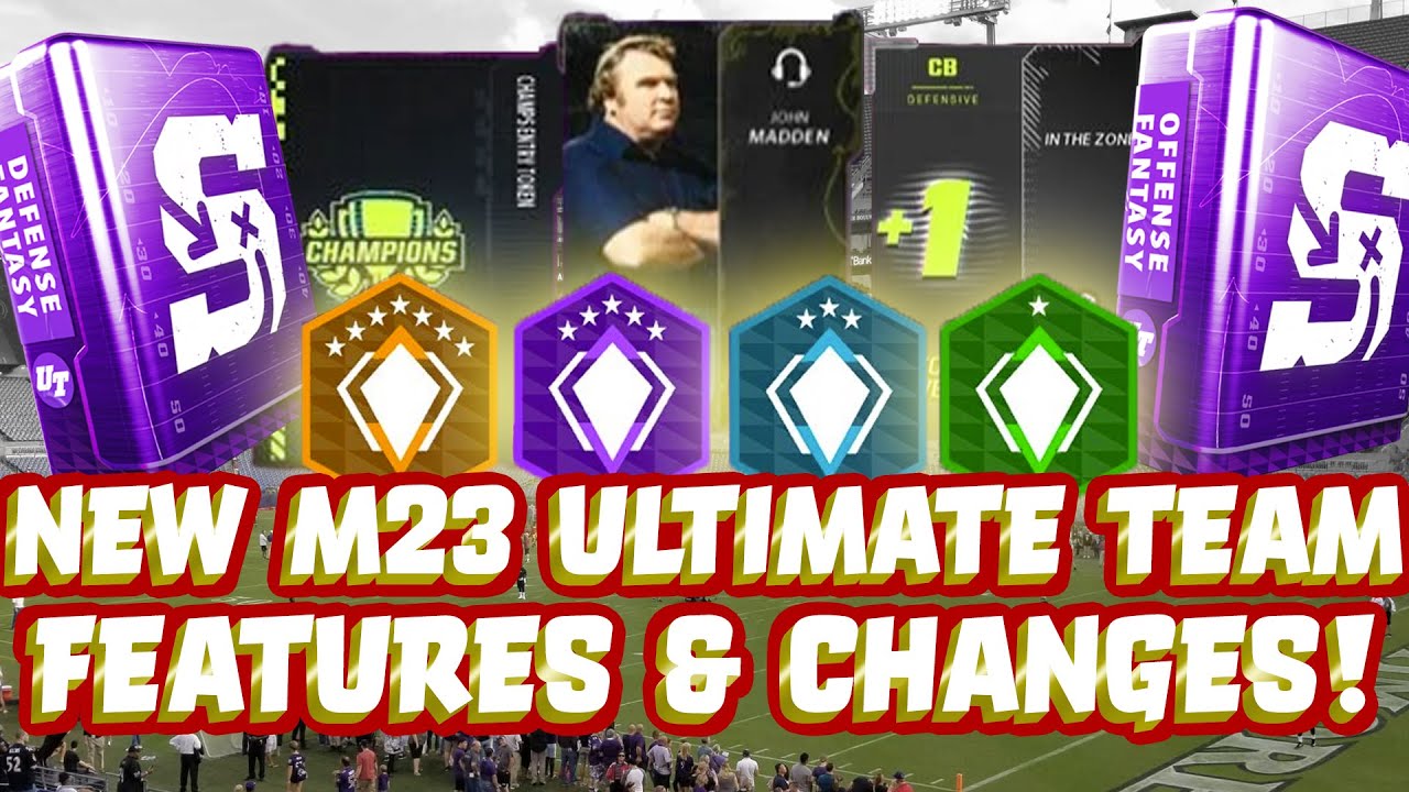 NEW Features in Madden 23 Ultimate Team! | Field Passes, MUT Champions, Power-Ups AND MORE!