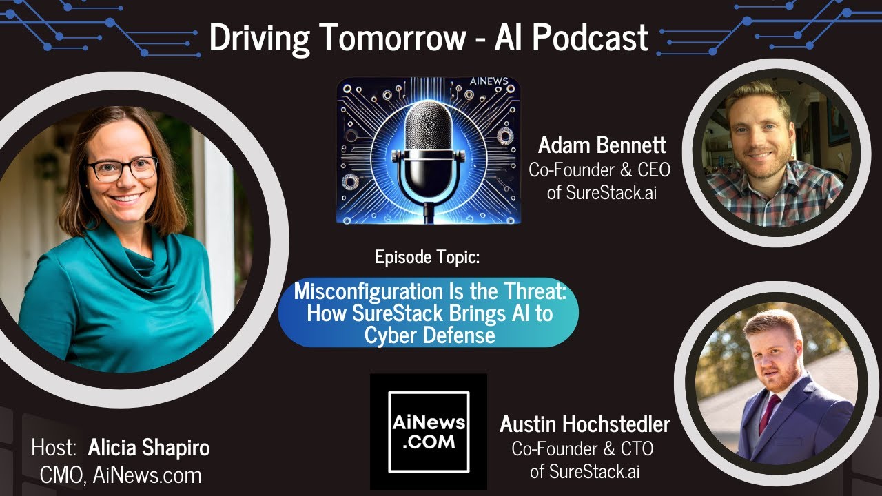 AiNews.com Interview Adam Bennett CEO, and Austin Hochstedler CTO of SureStack.ai