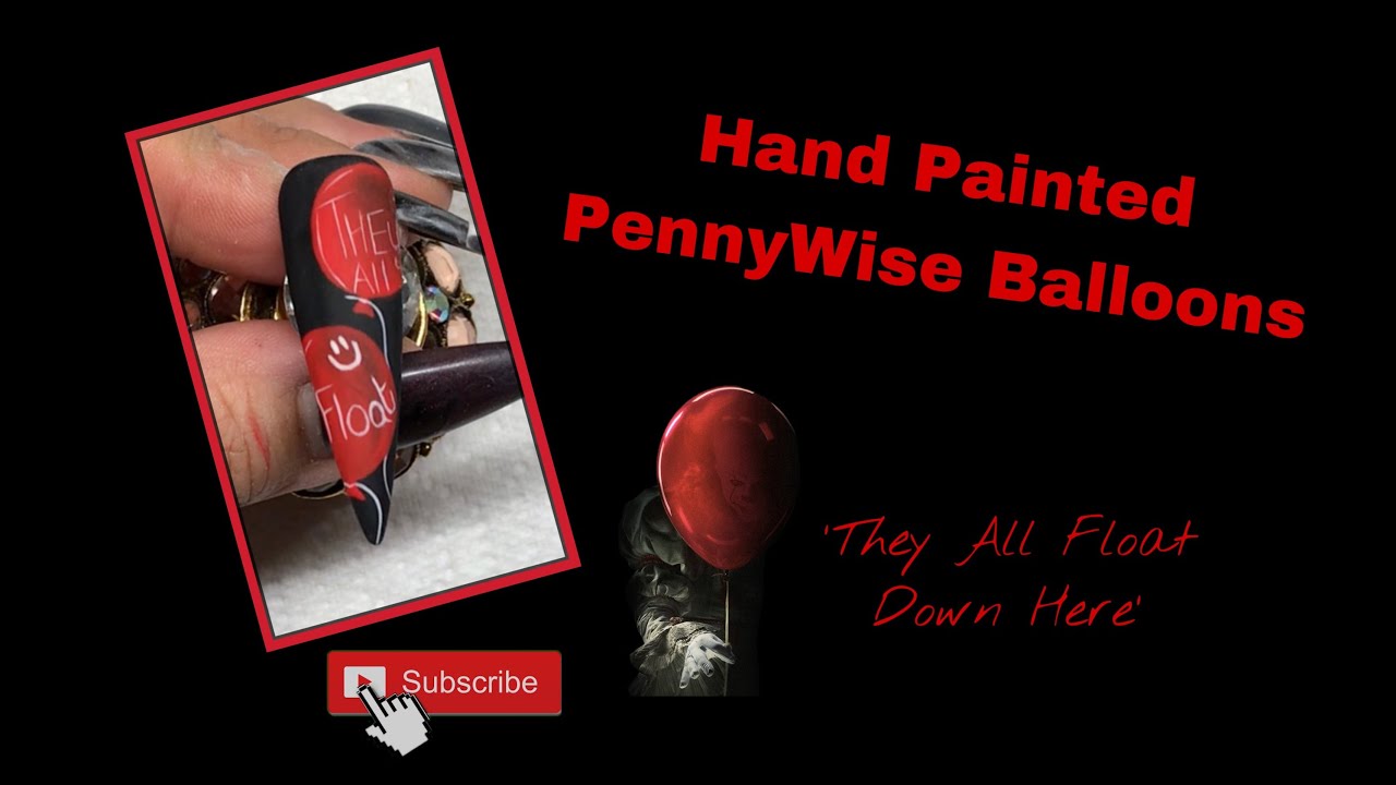 HandPainted PennyWise 🎈Balloons 🎈