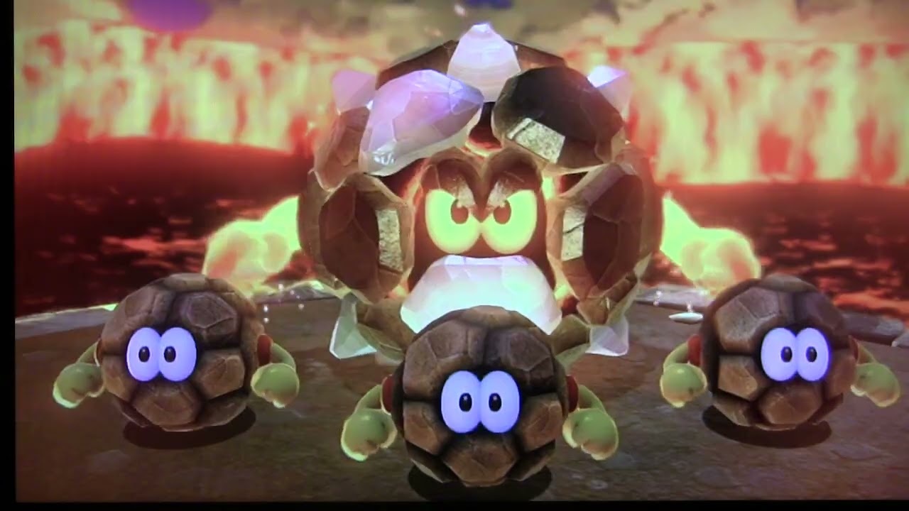 Super Mario 3D World – World 4 Rolling Lava Rock Fortress | Calm Playthrough