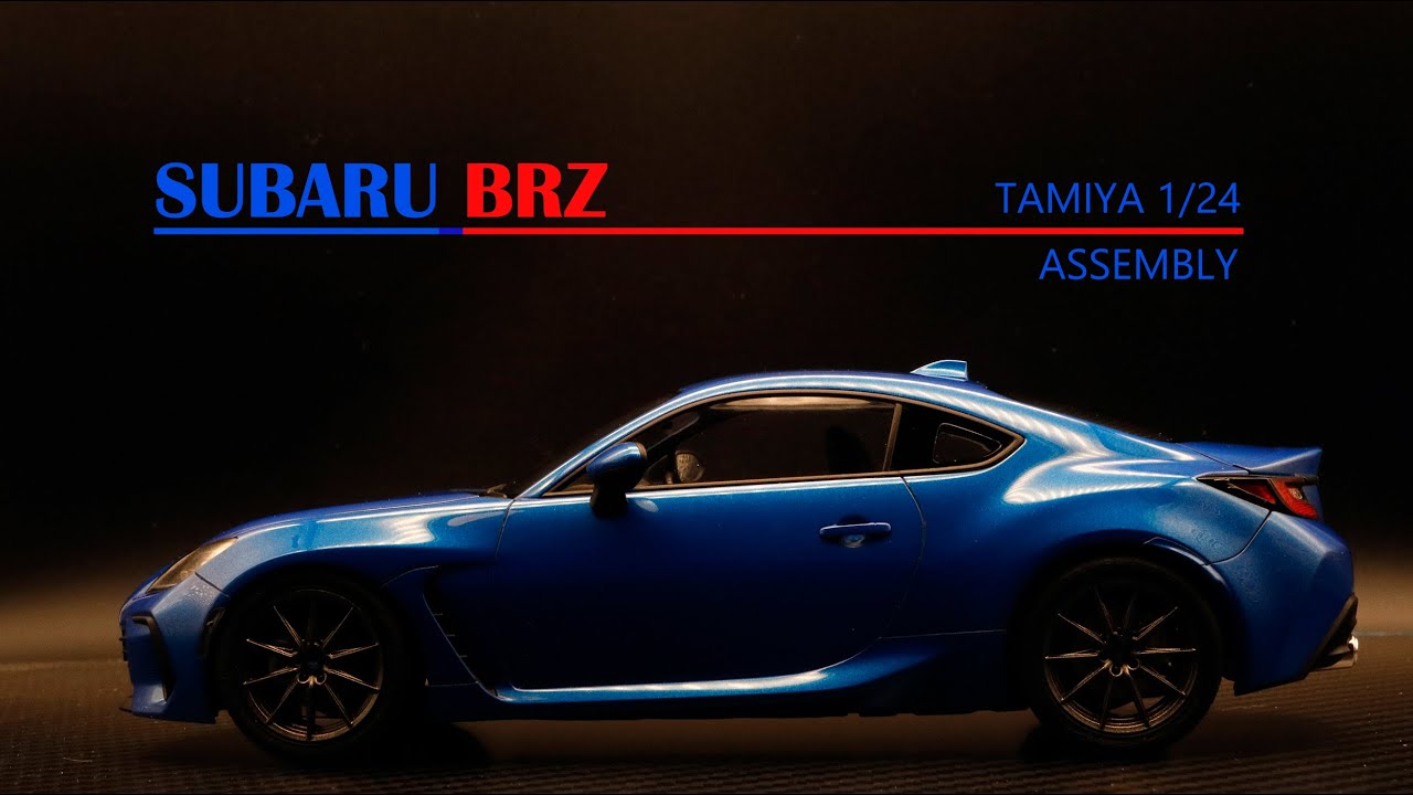 Building a SUBARU BRZ/ TAMIYA 1/24 Part 05:Assembly