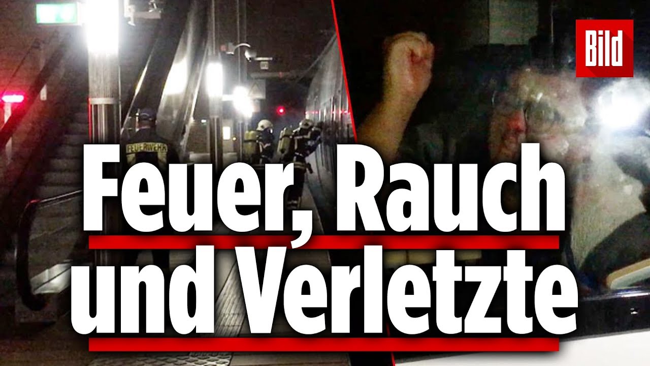 Feuer, Rauch und viele Verletzte: Leipzig übt den Ernstfall im Citytunnel