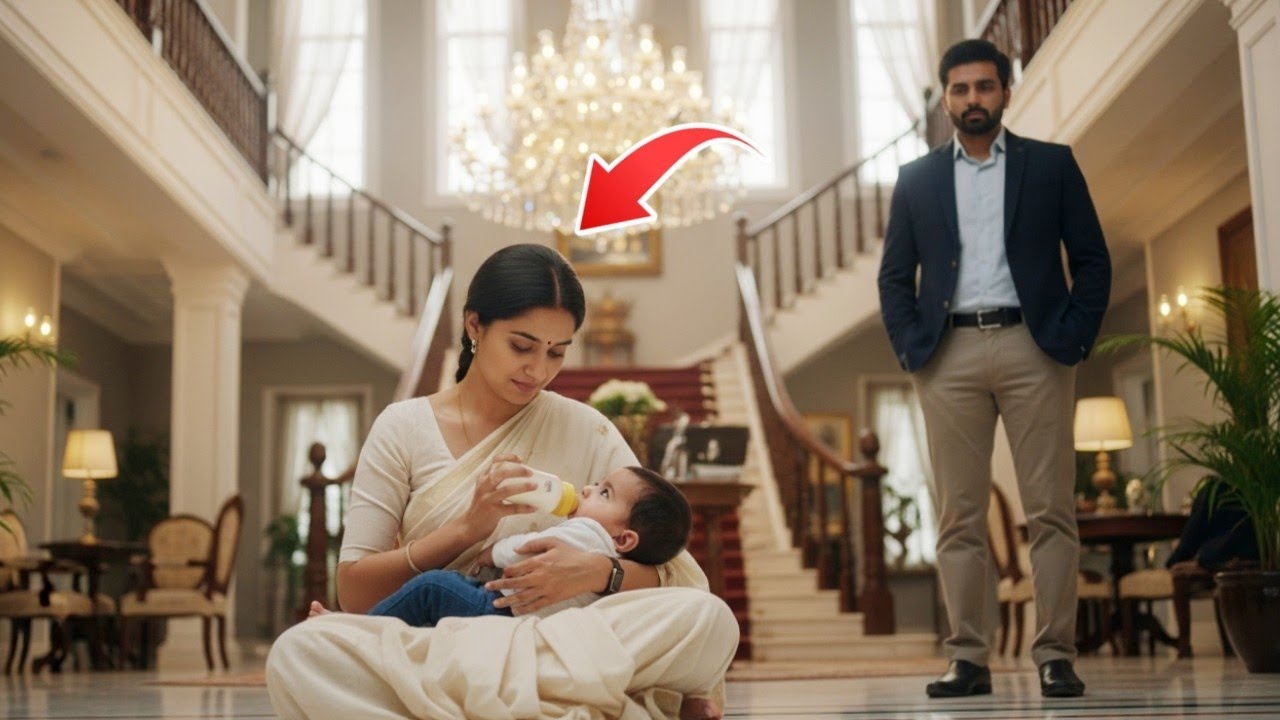 নৌকরানি শিশুদের দুধ খাওয়াচ্ছিল কোটিপতি যা দেখল—তারপর সে যা করল, তাতে মানবতাই কেঁপে উঠল। moral story 
