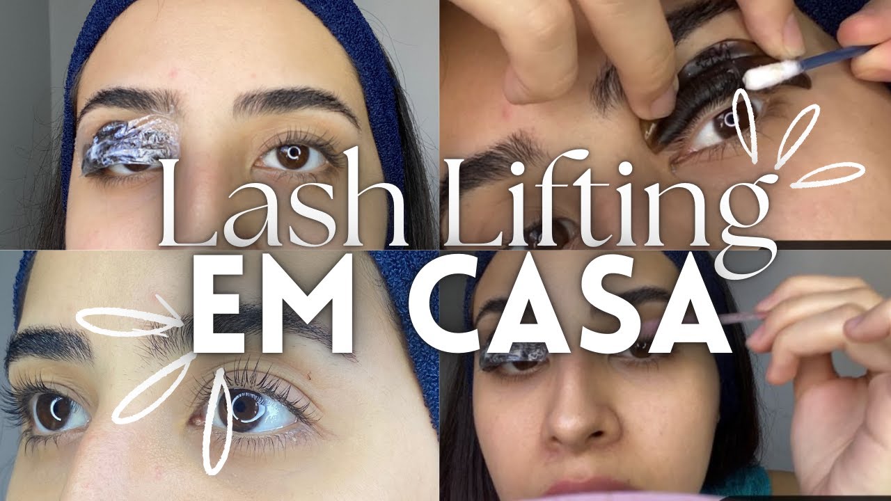 LASH LIFTING EM CASA | com profissional | fa&ccedil;a sem medo da forma correta
