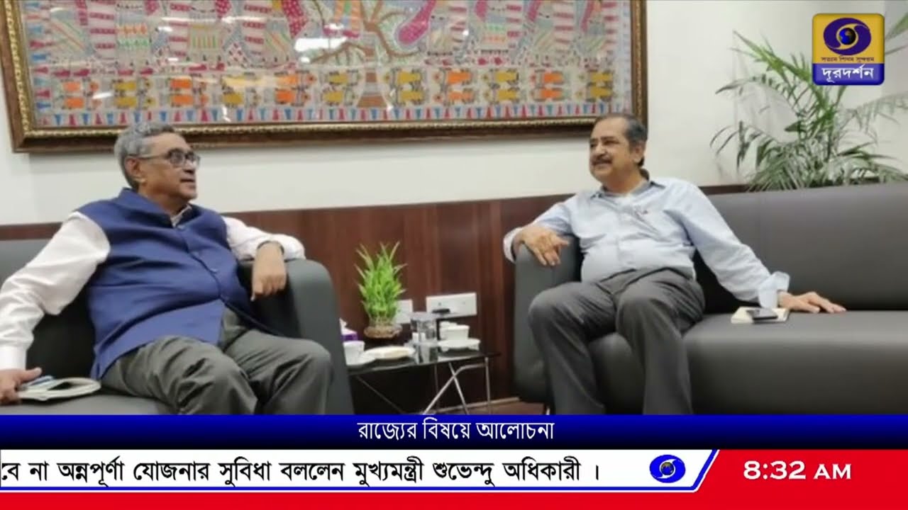 Swapan Dasgupta's meeting with the Vice Chairman of NITI Aayog