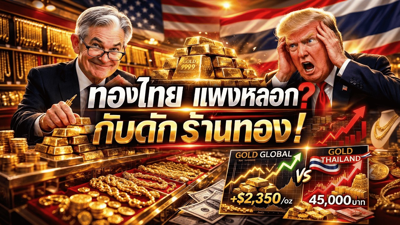 ด่วน! ราคาทองไทยแพงหลอกๆ ระวังติดดอยไม่รู้ตัว | 25 ก.พ. 2569