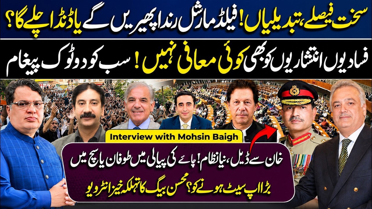 Field Marshal's Next Move? | Shebaz Govt In Trouble? | Rawalakot Dharna | Imran Khan? | Mohsin Baig