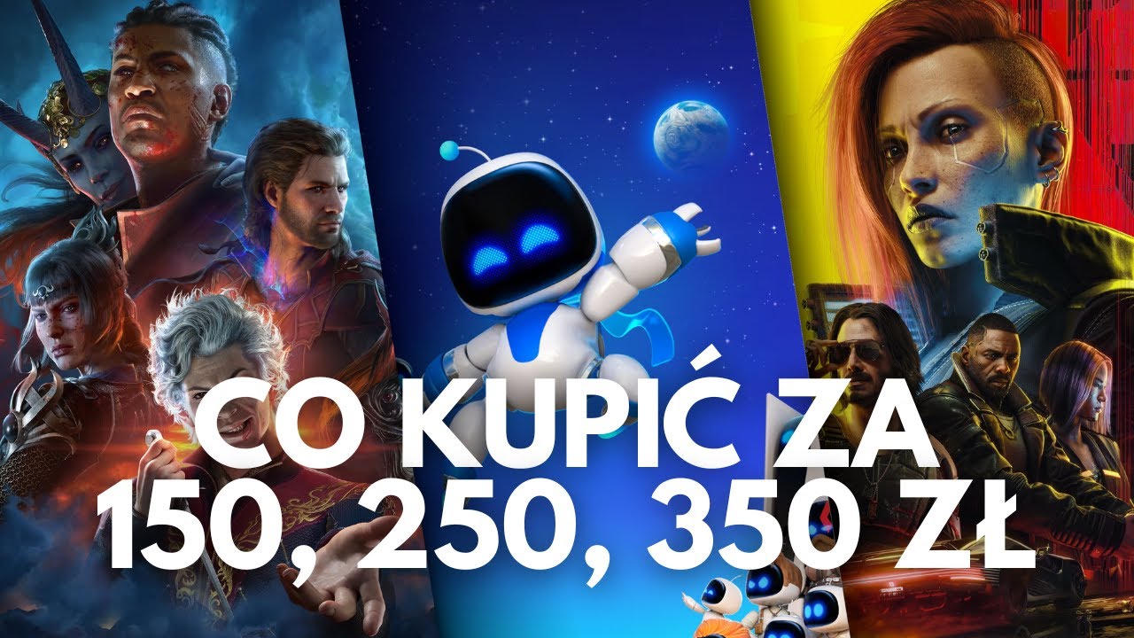 Gry na prezent do 150, 250 i 350 zł. Co warto kupić?