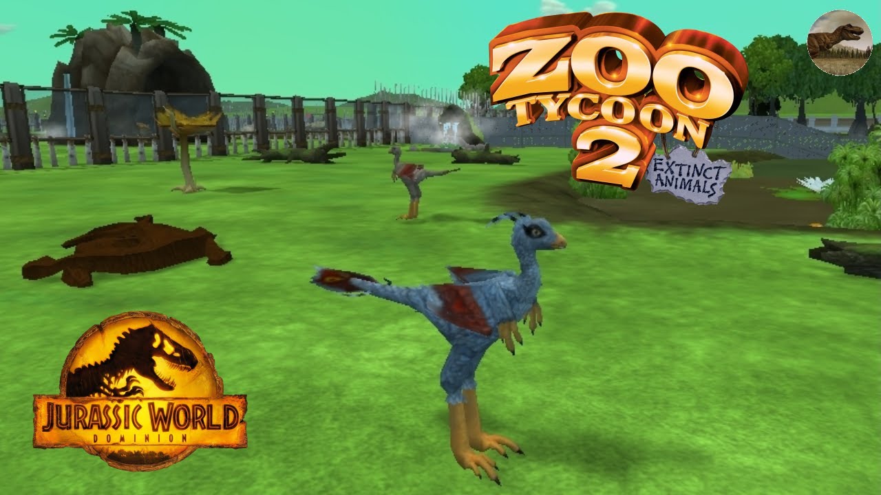 Protarchaeopteryx Zoo Tycoon 2 Extinct Animals Gameplay