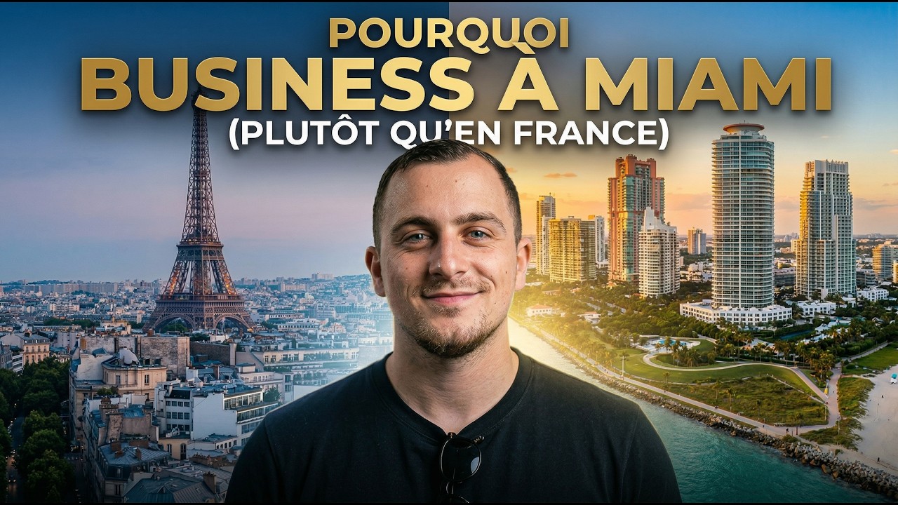 Pourquoi j&rsquo;ai lanc&eacute; mon business &agrave; Miami (plut&ocirc;t qu&rsquo;en France)
