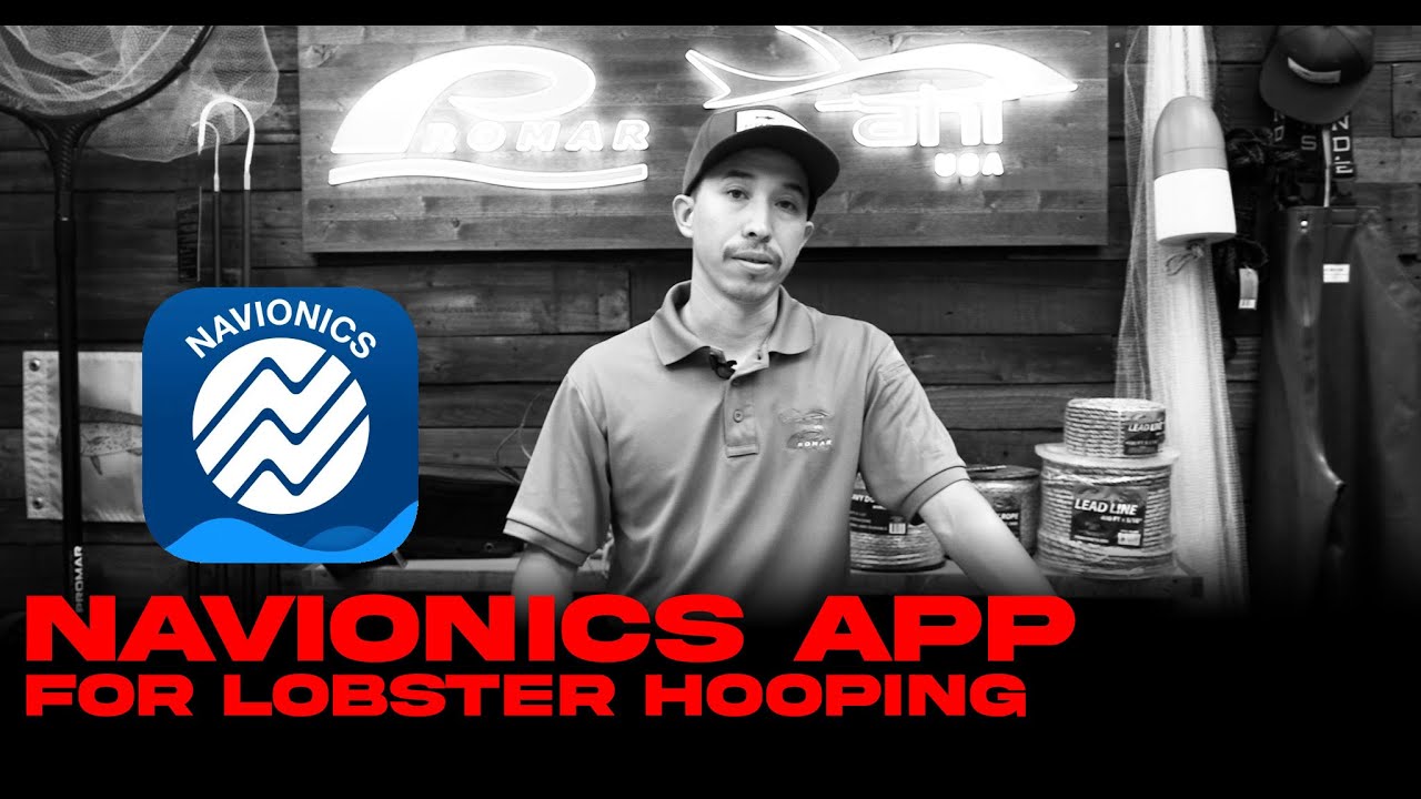 Navionics App for Lobster Hooping