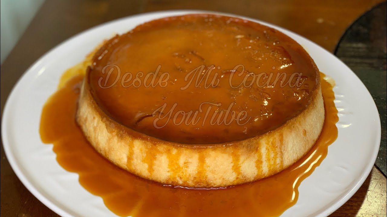FLAN DE COCO -con Queso Crema- SIN HORNO || DESDE MI COCINA by Lizzy