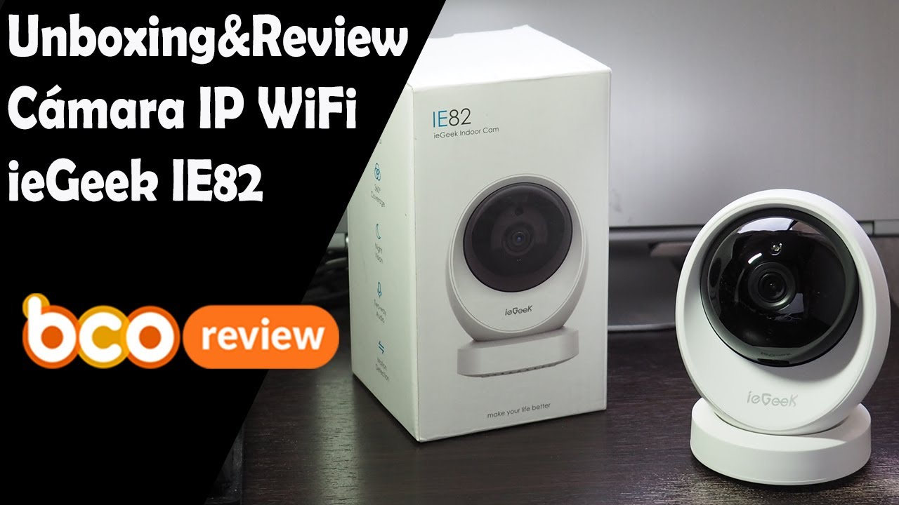 Unboxing&Review Cámara IP ieGeek IE82 y cupón descuento 20%!!