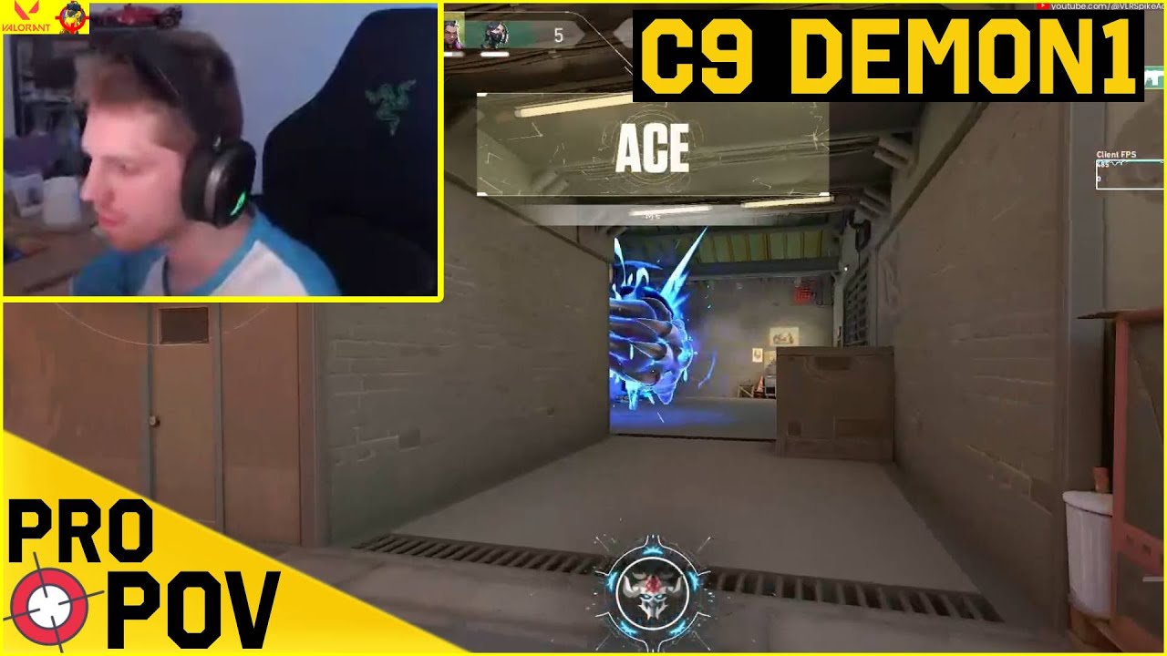 DEMON1’s FIRST Stream as C9 | VALORANT Pro VODs